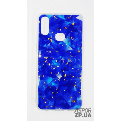 Накладка прозора з малюнком для Samsung A10S/A107- Призма синя Накладка прозора з малюнком для Samsung A10S/A107- Призма синя