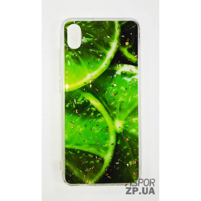 Накладка прозора з малюнком для Xiaomi Redmi 7A- Лайм Накладка прозора з малюнком для Xiaomi Redmi 7A- Лайм