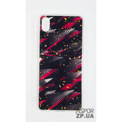 Накладка прозора з малюнком для Xiaomi Redmi 7A- Блискавка червона Накладка прозора з малюнком для Xiaomi Redmi 7A- Блискавка червона