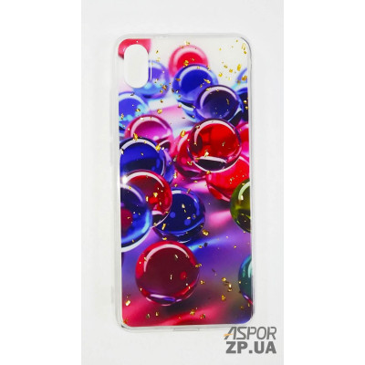 Накладка прозора з малюнком для Xiaomi Redmi 7A- Кульки Накладка прозора з малюнком для Xiaomi Redmi 7A- Кульки