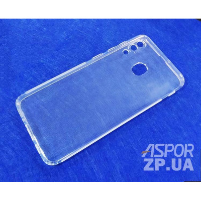 Накладка VIP з заглушками для Samsung A20/A205/A30/A305- прозорий Накладка VIP з заглушками для Samsung A20/A205/A30/A305- прозорий