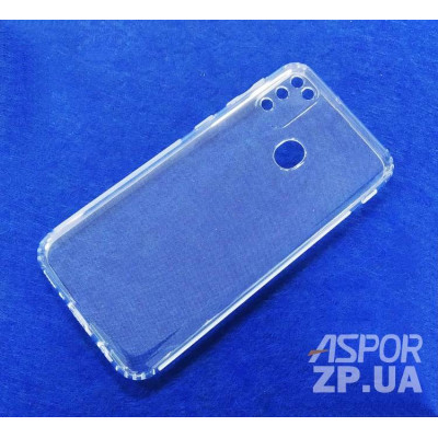Накладка VIP з заглушками для Samsung M30s/M307/M21/M215- прозорий Накладка VIP з заглушками для Samsung M30s/M307/M21/M215- прозорий