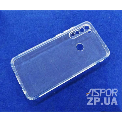 Накладка VIP з заглушками для Xiaomi Redmi Note 8- прозорий Накладка VIP з заглушками для Xiaomi Redmi Note 8- прозорий