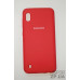 Накладка (з мікрофіброю) Silk Original Full Cover для Samsung A10/A105- червоний