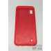 Накладка (з мікрофіброю) Silk Original Full Cover для Samsung A10/A105- червоний