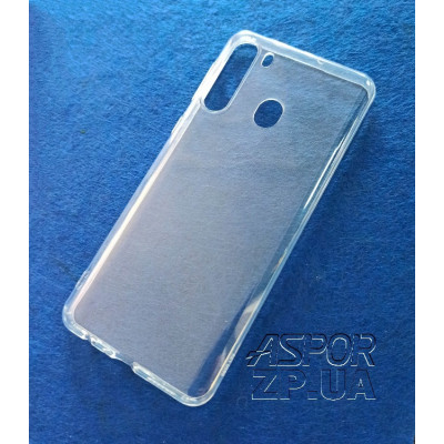 Накладка SMTT Soft Touch для Samsung A21/A215- прозорий Накладка SMTT Soft Touch для Samsung A21/A215- прозорий