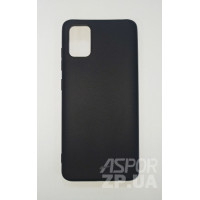 Накладка SMTT Soft Touch для Samsung A51/A515- чорний