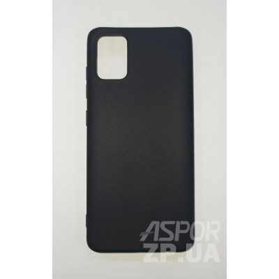 Накладка SMTT Soft Touch для Samsung A51/A515- чорний Накладка SMTT Soft Touch для Samsung A51/A515- чорний
