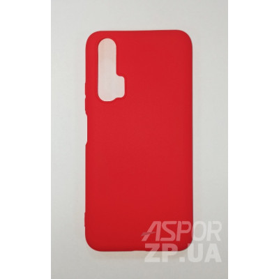 Накладка SMTT Soft Touch для Huawei Honor 20 Pro- червоний Накладка SMTT Soft Touch для Huawei Honor 20 Pro- червоний