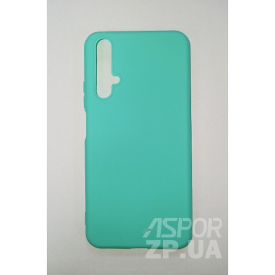 Накладка SMTT Soft Touch для Huawei Honor 20- бірюзовий Накладка SMTT Soft Touch для Huawei Honor 20- бірюзовий