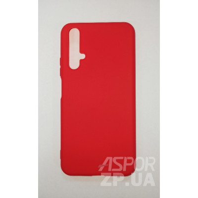 Накладка SMTT Soft Touch для Huawei Honor 20- червоний Накладка SMTT Soft Touch для Huawei Honor 20- червоний