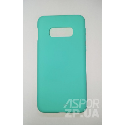 Накладка SMTT Soft Touch для Samsung S10E/G970- бірюзовий Накладка SMTT Soft Touch для Samsung S10E/G970- бірюзовий