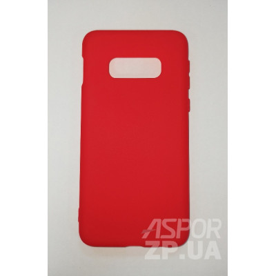 Накладка SMTT Soft Touch для Samsung S10E/G970- червоний Накладка SMTT Soft Touch для Samsung S10E/G970- червоний
