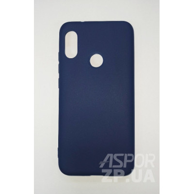 Накладка SMTT Soft Touch для Xiaomi Mi A2 Lite/Redmi 6 Pro- синій Накладка SMTT Soft Touch для Xiaomi Mi A2 Lite/Redmi 6 Pro- синій