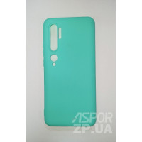 Накладка SMTT Soft Touch для Xiaomi Mi Note 10/Mi Note 10 Pro- бірюзовий