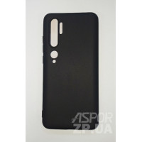 Накладка SMTT Soft Touch для Xiaomi Mi Note 10/Mi Note 10 Pro- чорний