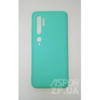 Накладка SMTT Soft Touch для Xiaomi Mi Note 10- бірюзовий