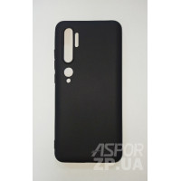 Накладка SMTT Soft Touch для Xiaomi Mi Note 10- чорний
