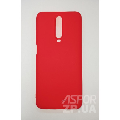 Накладка SMTT Soft Touch для Xiaomi Redmi K30/Poco X2- червоний