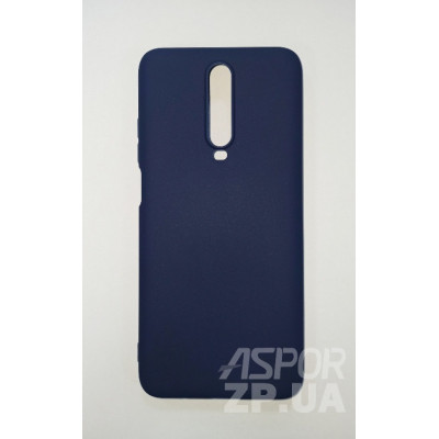 Накладка SMTT Soft Touch для Xiaomi Redmi K30/Poco X2- синій