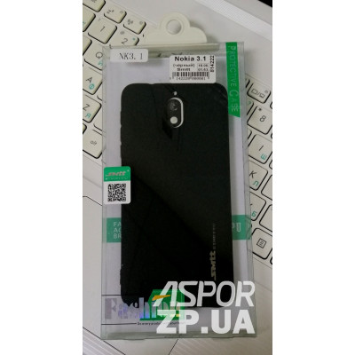 Накладка гумова SMTT для Nokia 3.1- чорний Накладка гумова SMTT для Nokia 3.1- чорний