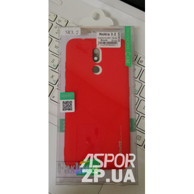 Накладка гумова SMTT для Nokia 3.2- червоний Накладка гумова SMTT для Nokia 3.2- червоний
