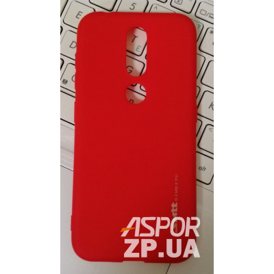 Накладка гумова SMTT для Nokia 4.2- червоний
