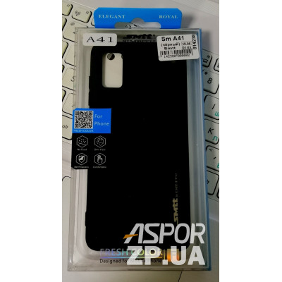 Накладка гумова SMTT для Samsung A41/A415- чорний Накладка гумова SMTT для Samsung A41/A415- чорний
