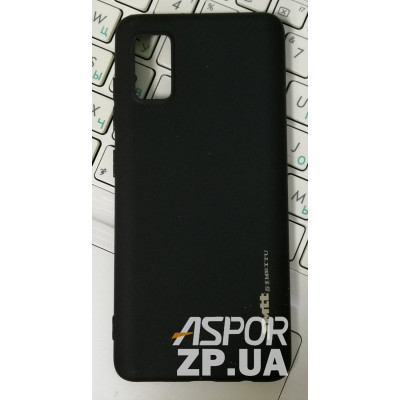Накладка гумова SMTT для Samsung A41/A415- чорний