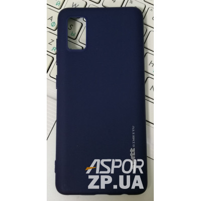 Накладка гумова SMTT для Samsung A41/A415- синій