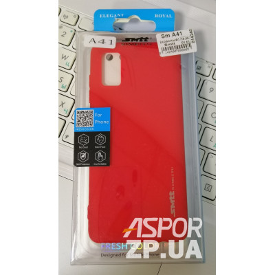 Накладка гумова SMTT для Samsung A41/A415- червоний Накладка гумова SMTT для Samsung A41/A415- червоний