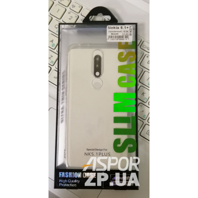 Накладка SMTT для Nokia 5.1 Plus- прозорий Накладка SMTT для Nokia 5.1 Plus- прозорий