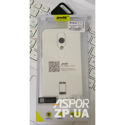 Накладка SMTT для Nokia 7.1- прозорий Накладка SMTT для Nokia 7.1- прозорий