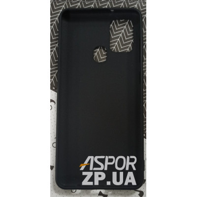 Накладка гумова SMTT для Samsung A21S/A217- чорний