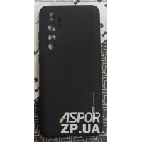 Накладка гумова SMTT для Xiaomi Mi 10 lite- чорний