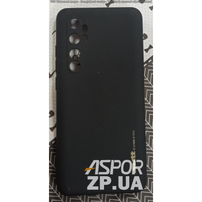 Накладка гумова SMTT для Xiaomi Mi 10 lite- чорний Накладка гумова SMTT для Xiaomi Mi 10 lite- чорний