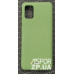 Накладка (з мікрофіброю) Silk SMTT для Samsung A31/A315- зелений