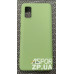 Накладка (з мікрофіброю) Silk SMTT для Samsung A41/A415- зелений
