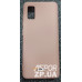 Накладка (з мікрофіброю) Silk SMTT для Samsung A41/A415- рожевий
