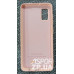Накладка (з мікрофіброю) Silk SMTT для Samsung A41/A415- рожевий