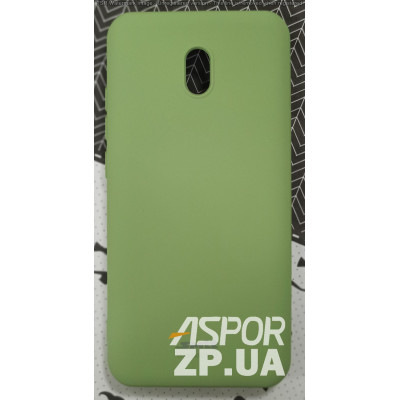 Накладка (з мікрофіброю) Silk SMTT для Xiaomi Redmi 8A- зелений