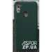 Накладка (з мікрофіброю) Silk SMTT для Samsung M11/M115- темно- зелений