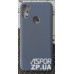 Накладка (з мікрофіброю) Silk SMTT для Samsung M11/M115- сірий- лавандовий
