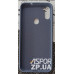 Накладка (з мікрофіброю) Silk SMTT для Samsung M11/M115- сірий- лавандовий