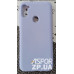 Накладка (з мікрофіброю) Silk SMTT для Samsung M11/M115- бузковий