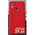 Накладка (з мікрофіброю) Silk SMTT для Samsung M11/M115- червоний