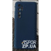 Накладка (з мікрофіброю) Silk SMTT для Xiaomi Mi Note 10 Lite- синій