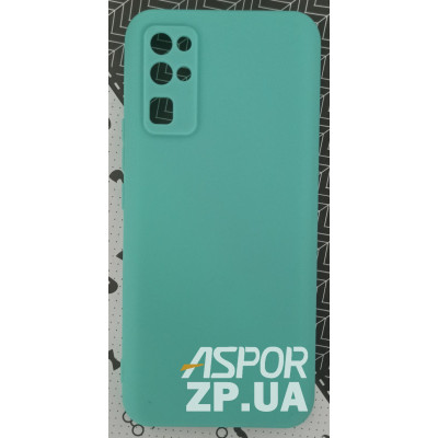 Накладка SMTT Soft Touch для Huawei Honor 30 в тех. упаковці- бірюзовий Накладка SMTT Soft Touch для Huawei Honor 30 в тех. упаковці- бірюзовий