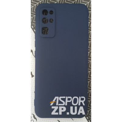 Накладка SMTT Soft Touch для Huawei Honor 30 в тех. упаковці- синій Накладка SMTT Soft Touch для Huawei Honor 30 в тех. упаковці- синій