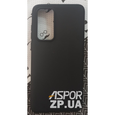 Накладка SMTT Soft Touch для Huawei P40 в тех. упаковці- чорний Накладка SMTT Soft Touch для Huawei P40 в тех. упаковці- чорний
